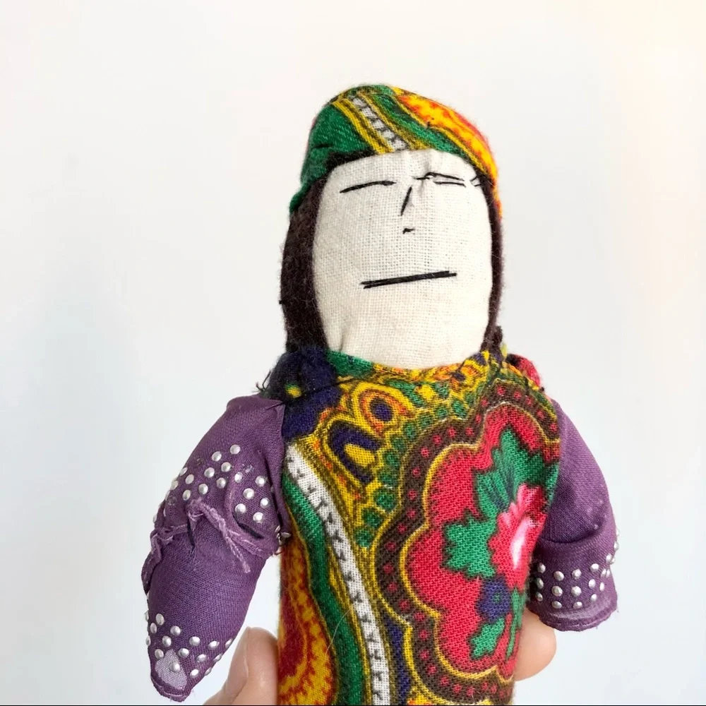 Vintage cloth handmade doll